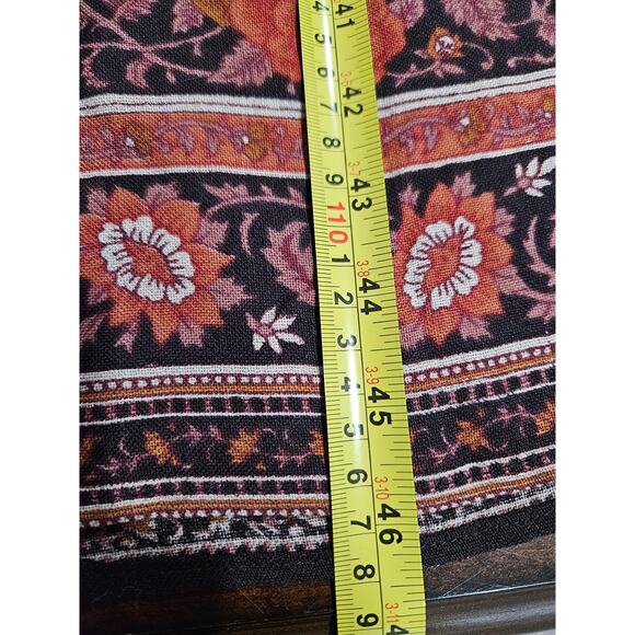 Vintage 70's Ritu Kumar Wool Viscose Maxi Dress for Roshafi Sz M - Picture 9 of 9